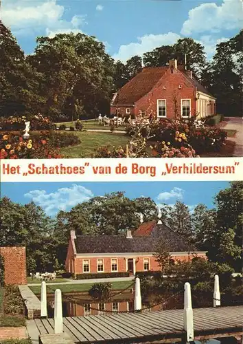 AK / Ansichtskarte Leens Het Schathoes van de Borg Verhildersum Kat. Leens