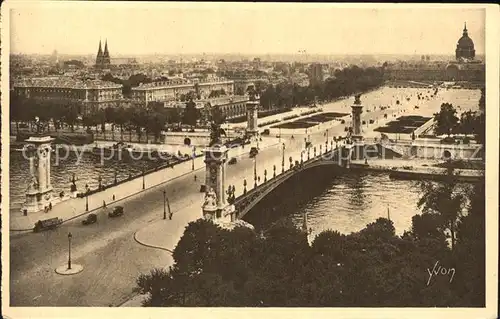 AK / Ansichtskarte Paris Le Pont Alexandre III Kat. Paris