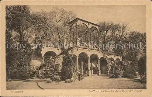 AK / Ansichtskarte Stuttgart Luffhausruine  Kat. Stuttgart