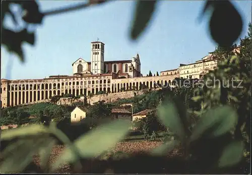 AK / Ansichtskarte Assisi Umbria Basilica di San Francesco Franziskuskirche Kat. Assisi