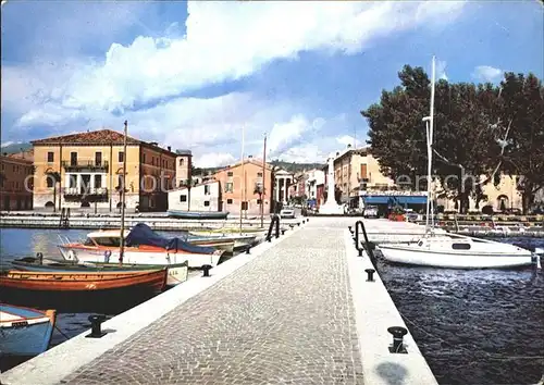 AK / Ansichtskarte Bardolino Veduta dal molo Hafen Mole