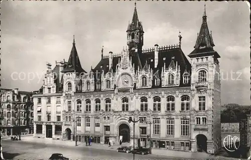 AK / Ansichtskarte Mezieres Charleville Hotel de Ville Hotel des Postes Kat. Charleville Mezieres