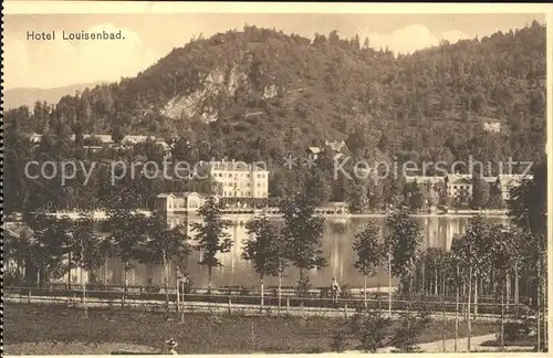 AK / Ansichtskarte Bad Reichenhall Hotel Louisenbad Kat. Bad Reichenhall