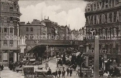 AK / Ansichtskarte London Ludgate Hill Kat. City of London