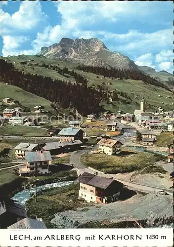 AK / Ansichtskarte Lech Vorarlberg mit Karhorn Kat. Lech