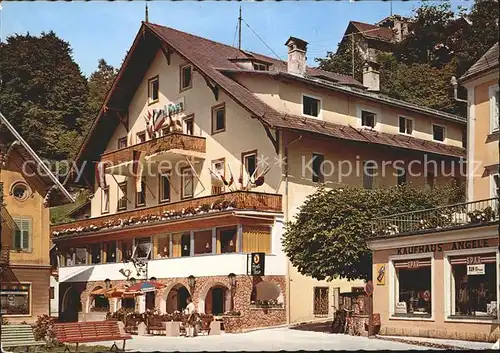 AK / Ansichtskarte Traunkirchen Hotel Post Kat. Traunkirchen