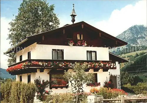 AK / Ansichtskarte Leogang Haus Gruber Kat. Leogang