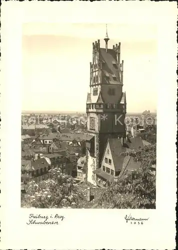 AK / Ansichtskarte Foto Gutermann Nr. 1036 Freiburg im Breisgau Schwabentor Kat. Loerrach