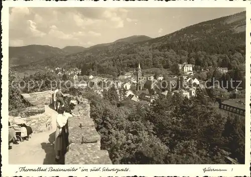 AK / Ansichtskarte Foto Gutermann Nr. 1 Thermalbad Badenweiler Kat. Loerrach