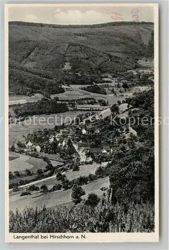 AK / Ansichtskarte Langenthal Odenwald Panorama  Kat. Hirschhorn (Neckar)