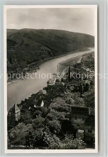 AK / Ansichtskarte Hirschhorn Neckar Panorama  Kat. Hirschhorn (Neckar)