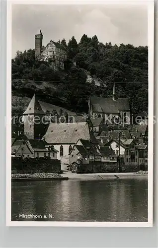 AK / Ansichtskarte Hirschhorn Neckar Burg Kirche Kloster  Kat. Hirschhorn (Neckar)