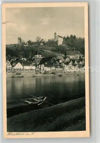 AK / Ansichtskarte Hirschhorn Neckar Schloss Kirche Kloster  Kat. Hirschhorn (Neckar)