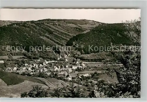 AK / Ansichtskarte Langenthal Odenwald Teilansicht  Kat. Hirschhorn (Neckar)