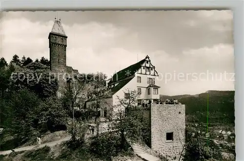 AK / Ansichtskarte Hirschhorn Neckar Burg Kat. Hirschhorn (Neckar)