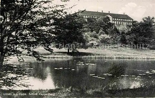 AK / Ansichtskarte Luenen Schloss Knappenburg Lippepartie Kat. Luenen