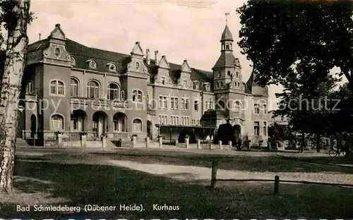 AK / Ansichtskarte Bad Schmiedeberg Kurhaus Kat. Bad Schmiedeberg Duebener Heide