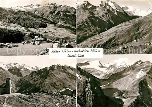 AK / Ansichtskarte Soelden oetztal Panorama Kirche Kat. Soelden