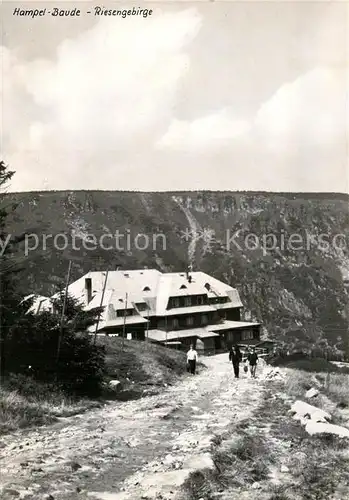 AK / Ansichtskarte Hampelbaude Riesengebirge Kat. Jested