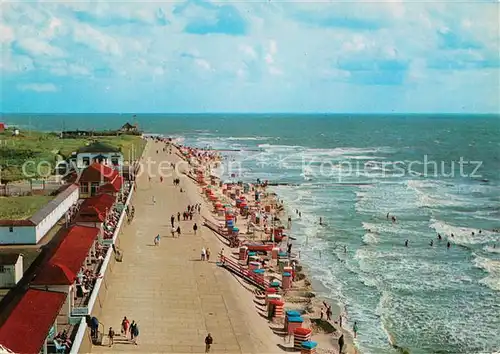 AK / Ansichtskarte Borkum Nordseebad Promenade Luftbad  Kat. Borkum