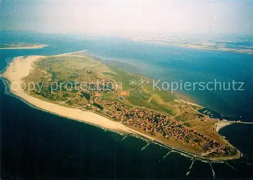 AK / Ansichtskarte Baltrum Nordseebad Fliegeraufnahme Kat. Baltrum