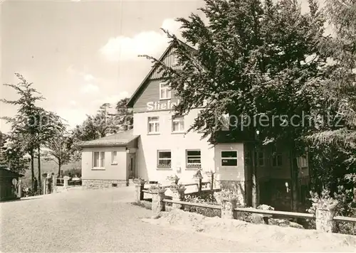 AK / Ansichtskarte Nauendorf Kranichfeld Berggaststaette Pensionshaus Stiefelburg Kat. Nauendorf Kranichfeld