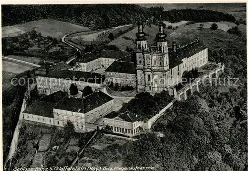 AK / Ansichtskarte Bad Staffelstein Kloster Banz Fliegeraufnahme Kat. Bad Staffelstein