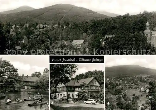 AK / Ansichtskarte Jonsdorf Lausche Buchberg HOG Gondelfahrt Jonsberg Kat. Kurort Jonsdorf