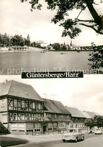 AK / Ansichtskarte Guentersberge Muehlteich Freibad Jugendherberge Kat. Guentersberge