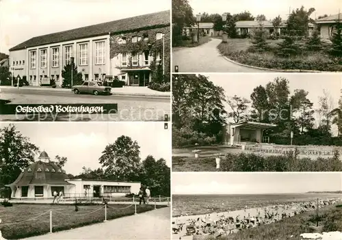 AK / Ansichtskarte Boltenhagen Ostseebad Erholungsheim Fritz Reuter Pavillon Bar Konzertplatz  Kat. Ostseebad Boltenhagen