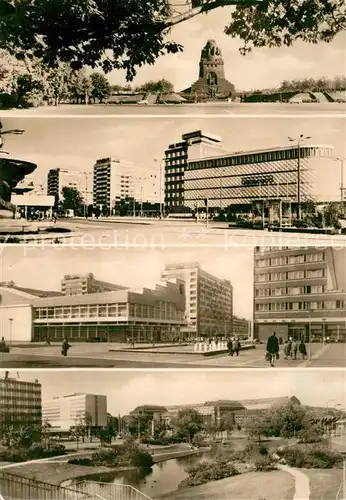 AK / Ansichtskarte Leipzig Voelkerschlachtdenkmal Konsument Am Bruehl Sachsenplatz  Kat. Leipzig