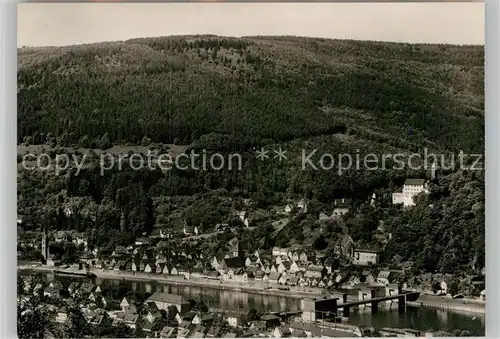 AK / Ansichtskarte Hirschhorn Neckar Gesamtansicht  Kat. Hirschhorn (Neckar)