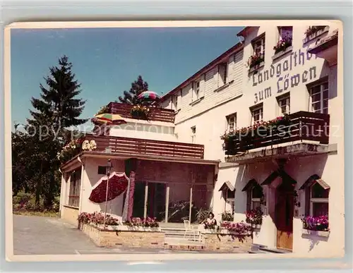 AK / Ansichtskarte Waldkatzenbach Gasthaus zum Loewen Kat. Waldbrunn