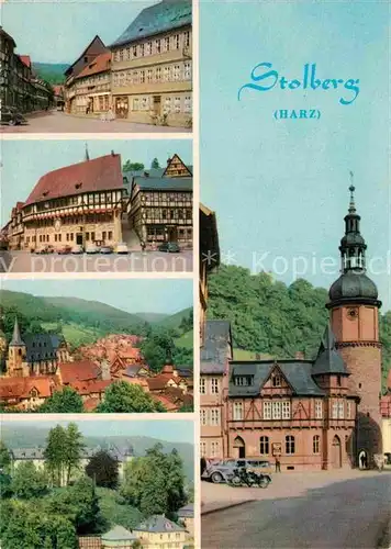 AK / Ansichtskarte Stolberg Harz Teilansichten Kat. Stolberg Harz