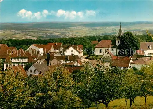 AK / Ansichtskarte Gaiberg Ortsansicht mit Kirche Kat. Gaiberg