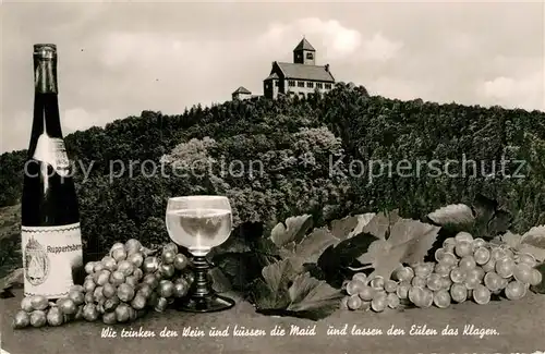 AK / Ansichtskarte Weinheim Bergstrasse Wachenburg Bergrestaurant Kat. Weinheim