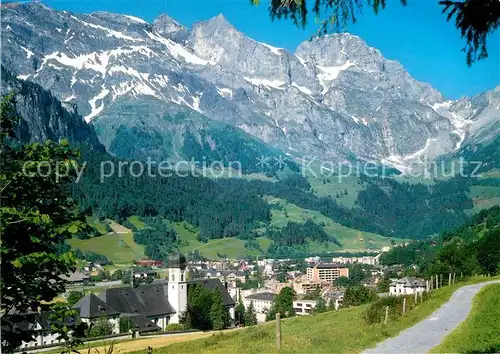 AK / Ansichtskarte Engelberg OW Gesamtansicht mit Juchlipass Kat. Engelberg