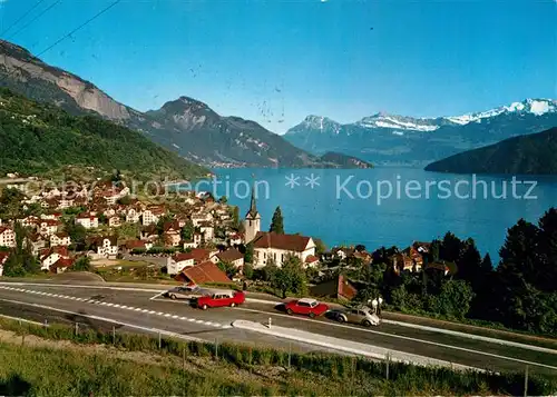 AK / Ansichtskarte Weggis Vierwaldstaettersee Panoramastrasse