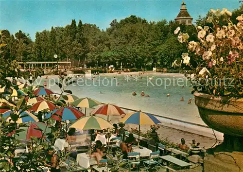 AK / Ansichtskarte Budapest Palatinus strand Strandbad Kat. Budapest