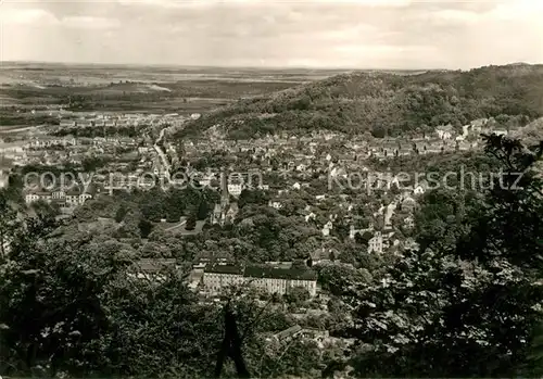 AK / Ansichtskarte Thale Harz Blick von der Rosstrappe Kat. Thale