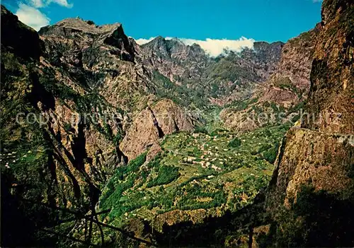 AK / Ansichtskarte Curral das Freiras Uma aldeia do interior Dorf in den Bergen