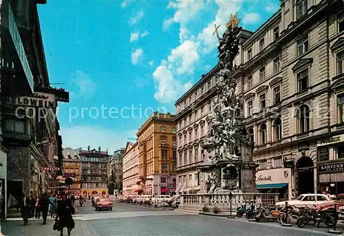 AK / Ansichtskarte Wien Graben Pestsaeule Kat. Wien