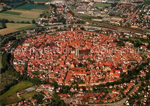 AK / Ansichtskarte Noerdlingen Fliegeraufnahme Kat. Noerdlingen