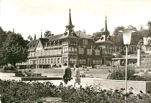 AK / Ansichtskarte Alexisbad Harz Reichsbahnerholungsheim Selketal Kat. Harzgerode