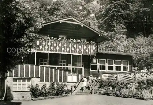 AK / Ansichtskarte Wernigerode Harz Restaurant Christianental Kat. Wernigerode