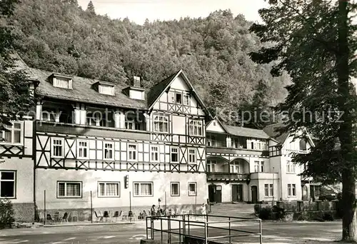 AK / Ansichtskarte Bad Blankenburg Erholungsheim Albert Haehnel  Kat. Bad Blankenburg