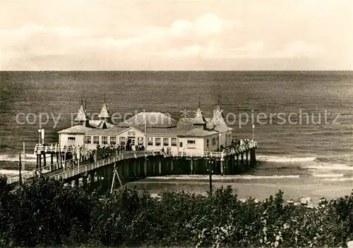 AK / Ansichtskarte Ahlbeck Ostseebad Strandcafe Kat. Heringsdorf Insel Usedom