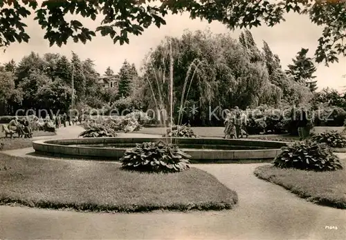 AK / Ansichtskarte Friedrichroda Puschkinpark Kat. Friedrichroda