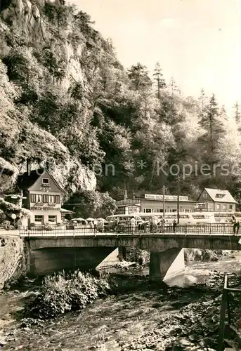 AK / Ansichtskarte Ruebeland Harz Hoehlenrestaurant Felsengrotte