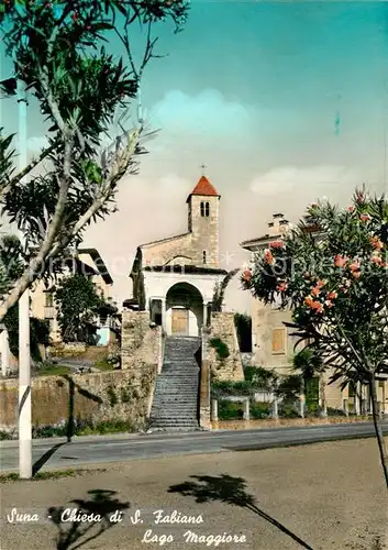 AK / Ansichtskarte Lago Maggiore Kirche Sankt Fabiano Kat. Italien